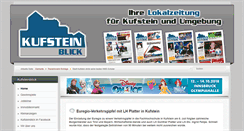 Desktop Screenshot of kufsteinblick.at